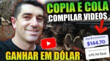 Repostando apenas Copiar e Colar! Como GANHAR DINHEIRO no Youtube com Poucos Inscritos e em DÓLAR