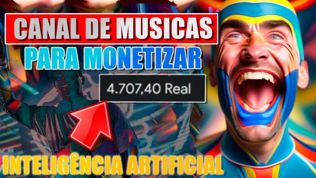 Novo! Método CANAL DARK IA de Música que Monetiza no Mundo Inteiro