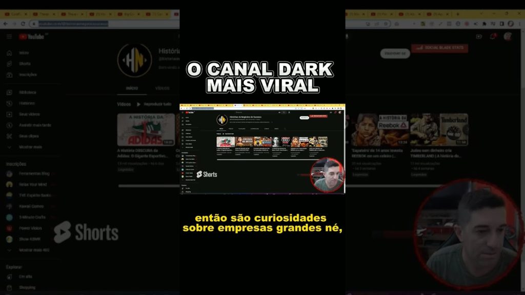 O Canal Dark mais Viral #canaldark