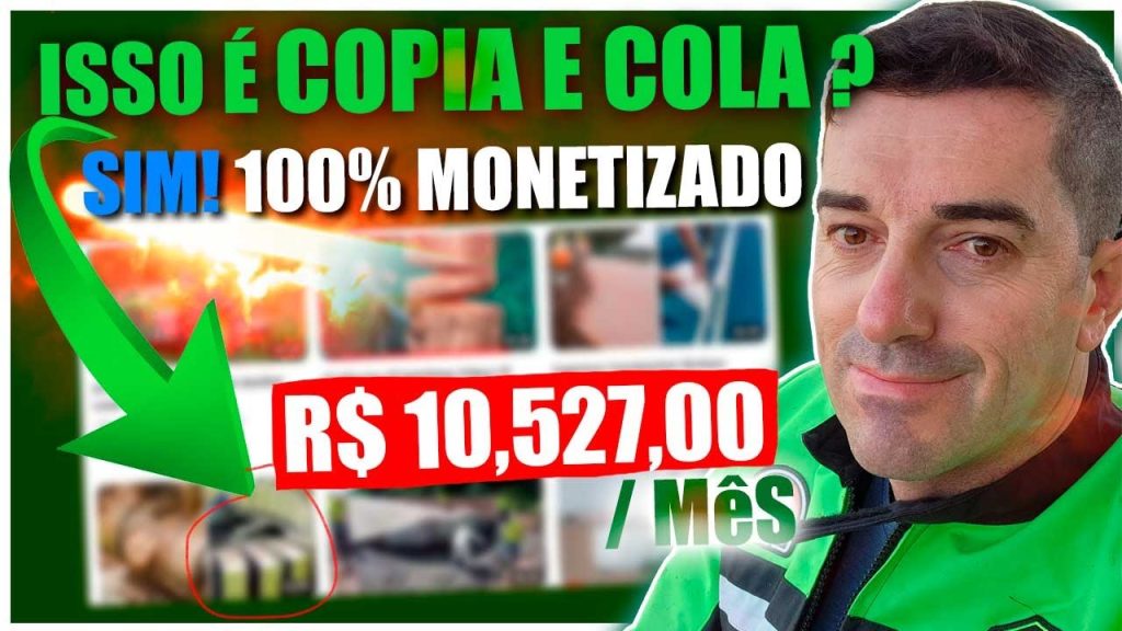 Apenas copiando vídeos do TikTok e do YouTube
