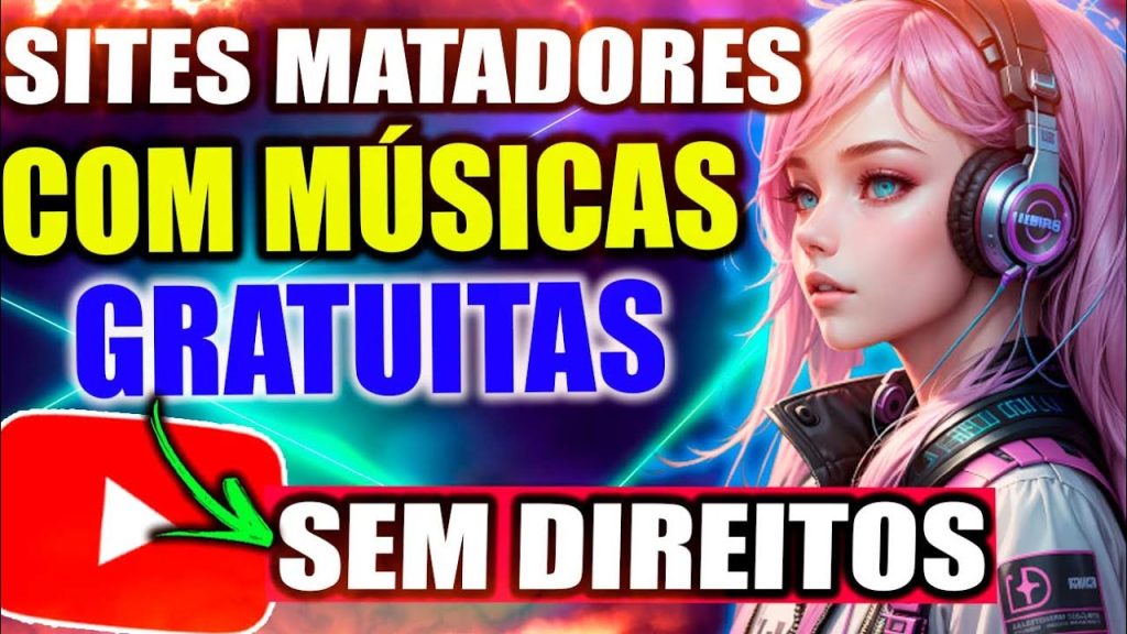 Boa música em um vídeo