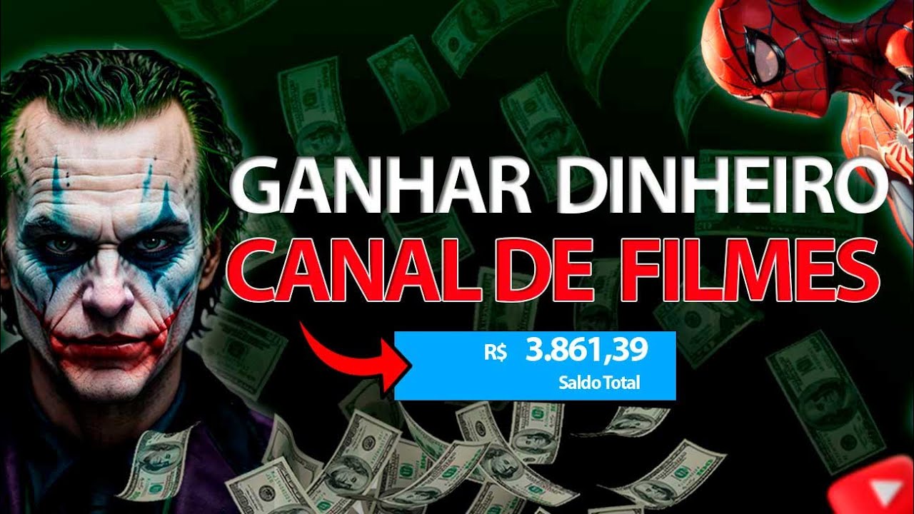 🎬 Ganhe Dinheiro com Canal Dark de Filmes no YouTube 💰 Monetiza Rápido