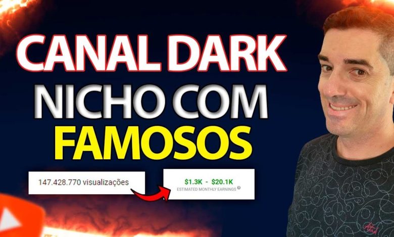 Canal Dark de Notícias de Famosos / FÁCIL DE FAZER e Sem Aparecer 🎥🚀