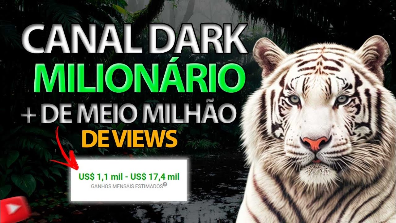 Canal Dark Milionário Viraliza Rápido🚀 | Nicho pouco Explorado 💰