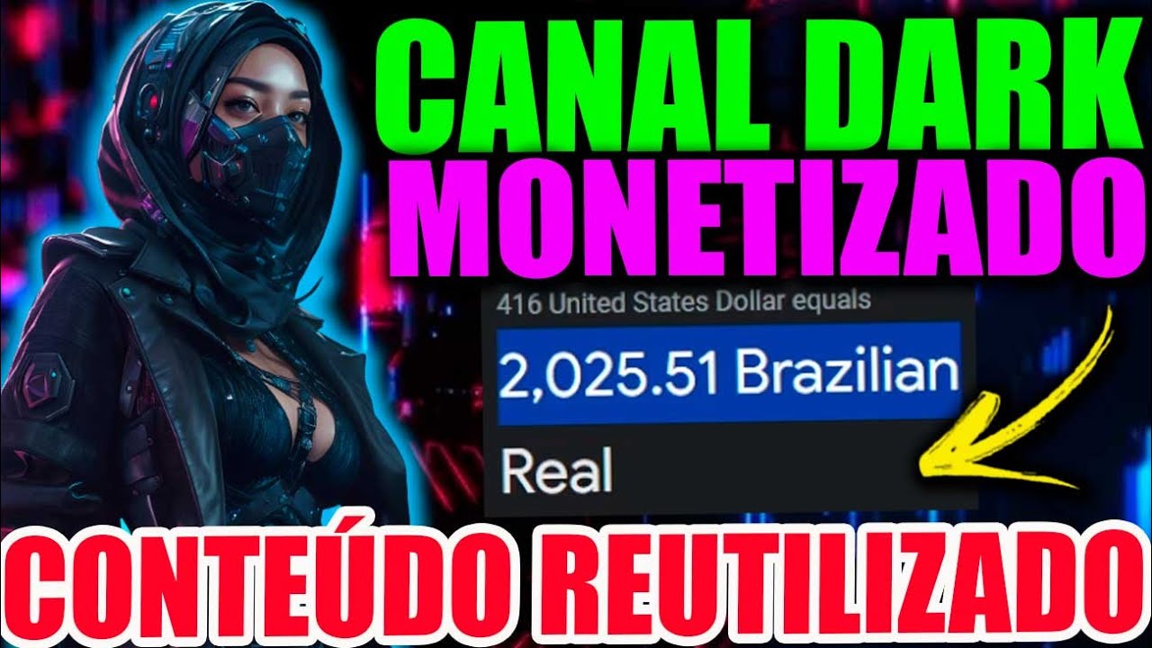 Canal Dark Viral Sem Falar, Sem Aparecer | + R$ 2,000,00 mil mensais Com conteúdo REUTILIZADO