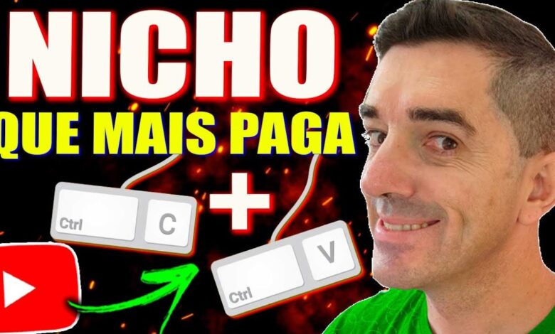 Nicho que MAIS PAGA usando conteúdo de copia e cola