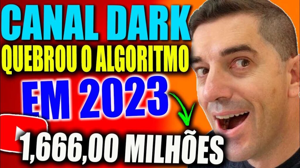 QUEBROU O ALGORITMO com esse Canal Dark MILIONÁRIO