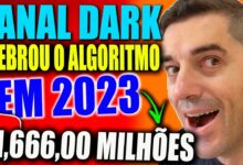 QUEBROU O ALGORITMO com esse Canal Dark MILIONÁRIO