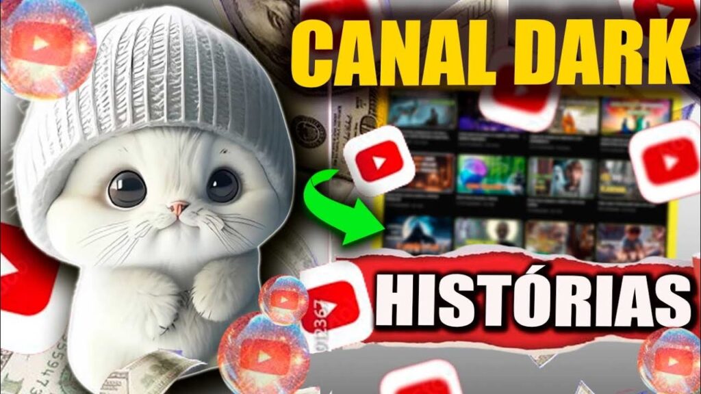 Canal Dark de MILHÕES com HISTÓRIAS monetizado em POUCOS DIAS