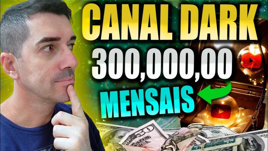 Canal Dark MONSTRUOSO de nicho que VIRALIZA RÁPIDO monetiza com conteúdo de INTELIGÊNCIA ARTIFICIAL