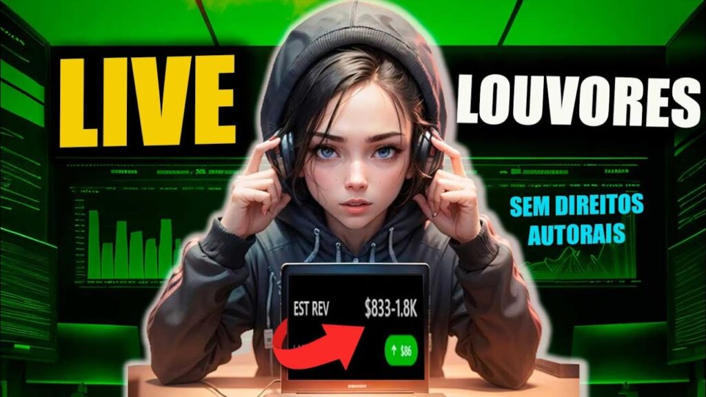 REVELADO o Segredo como Fazer live de Louvores 24 horas no YouTube e MONETIZAR CANAL DARK