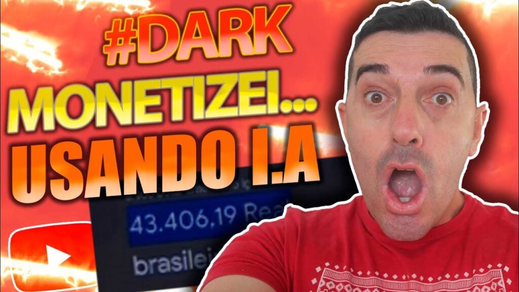 CANAL DARK MONETIZADO - Monetização do YouTube COMO GANHAR DINHEIRO COM I.A NO YOUTUBE