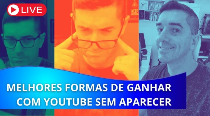 🔴Ao VIvo MELHORES FORMAS DE MONETIZAR CANAIS NO YOUTUBE & CANAIS DARK