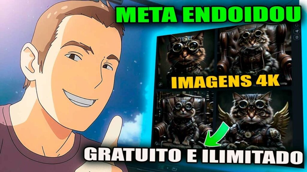 Nova Inteligência Artificial META incrível para CRIAR Canais Dark