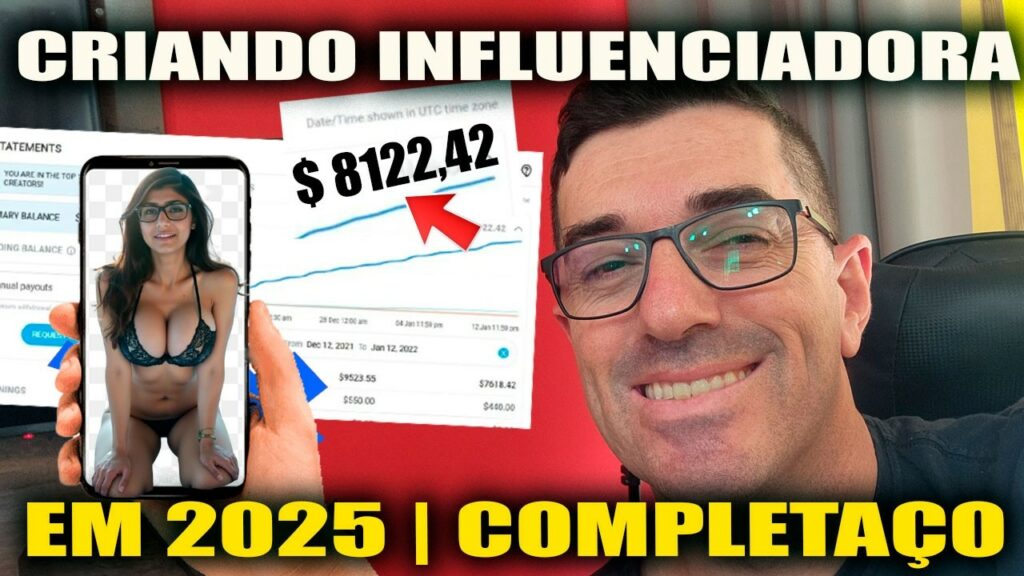 GAROTA DO JOB com Ia em 2025 |Influencer Digital para faturar em dólar completo