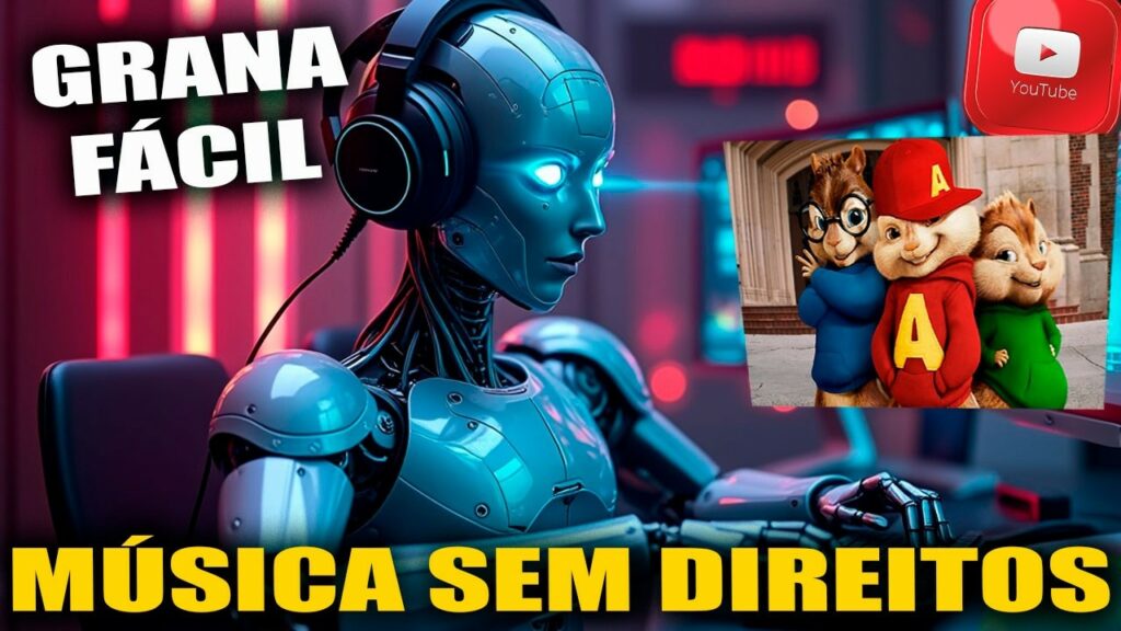 |SEM DIREITOS AUTORAIS| Criar Canal Dark de MÚSICAS e fazer grana fácil