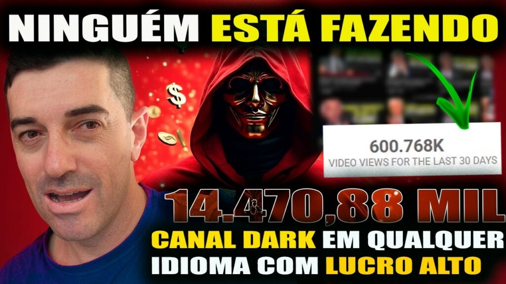 MULTIPLICAR GANHOS | Canal Dark MILIONÁRIO que ninguém ESTÁ fazendo!