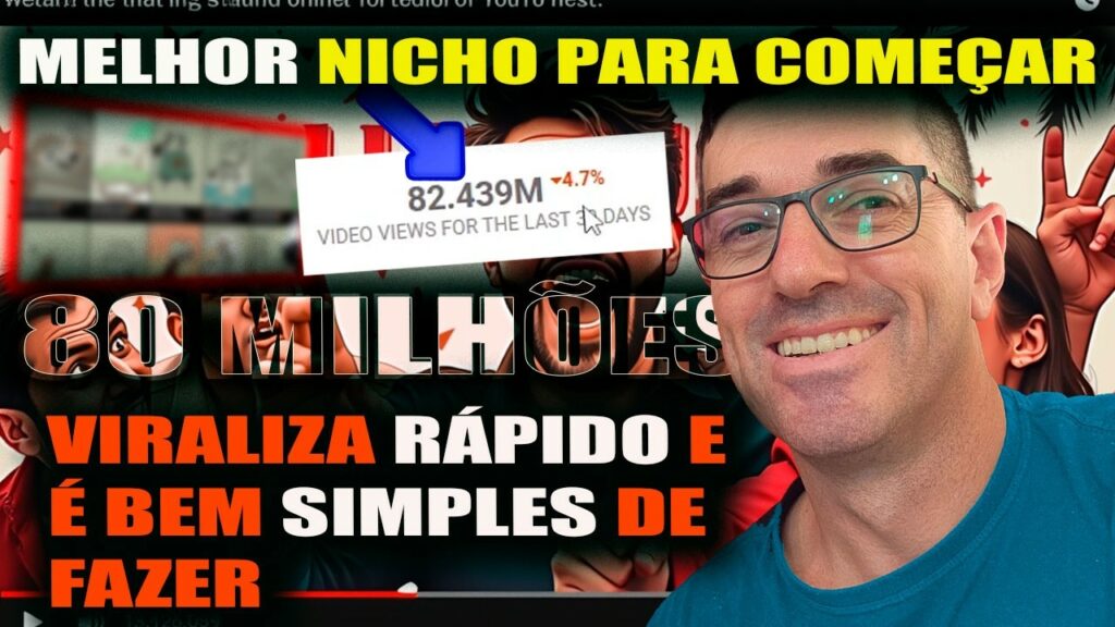 80 MILHÕES | Esse Canal tá fazendo MILHÕES de VIEWS com um NICHO MUITO SIMPLES de se FAZER