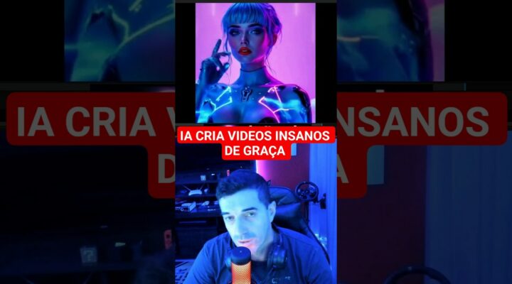 Essa IA cria vídeos insanos e de graça #inteligenciaartificial #ia #marketingdigital