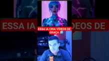 Cria vídeos de graça #ia #ai #ganhardinheiroonline