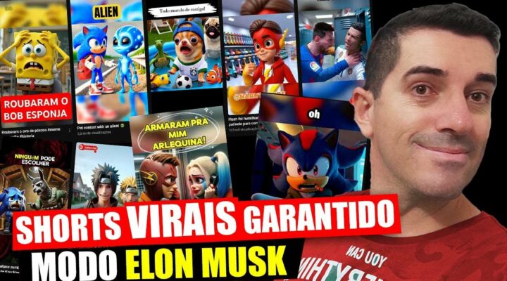 Criando Shorts Virais Rápido e Facil Para monetizar em todos idiomas