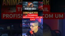Thumbnail profissional com um click #ia #ai #inteligenciaartificial