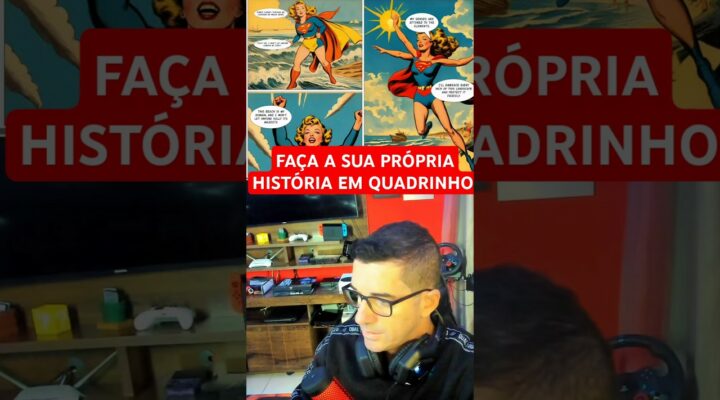 É assim que você cria sua história em quadrinhos #ai #ia #inteligenciaartificial