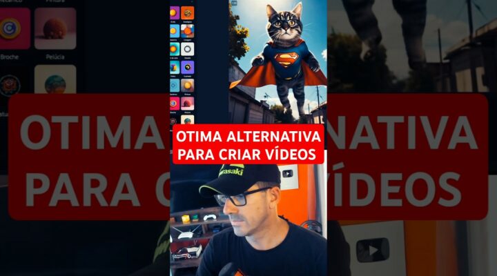 uma ótima alternativa para quem quer criar vídeos #inteligenciaartificial #ia #ai