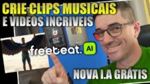 Essa I A Gratuita Vai Criar CLIPES MUSICAIS PROFISSIONAIS e Videos Virais