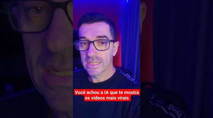 A IA que te mostra os vídeos mais virais #ia #ai #inteligenciaartificial