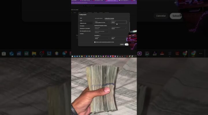 Configurações para CRESCER SEU CANAL DARK 22
