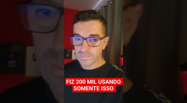 Eu fiz 200 mil usando só isso aqui #ia #ai #shorts