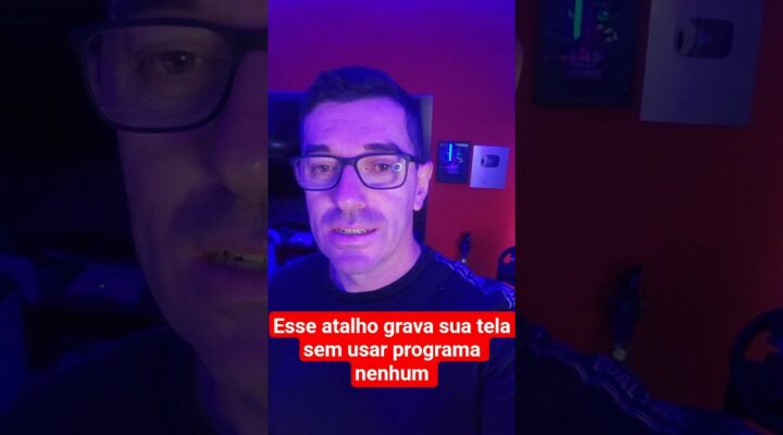 Esse atalho grava sua tela sem usar nenhum programa #ia #ai #inteligenciaartificial
