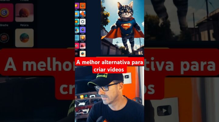 A melhor alternativa para quem quer criar vídeos #ia #ai #inteligenciaartificial