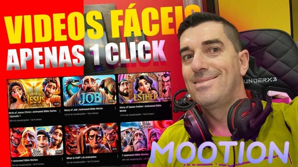 CRIE VIDEOS VIRAIS PARA CANAL DARK COM APENAS ALGUNS CLIQUES USANDO I.A