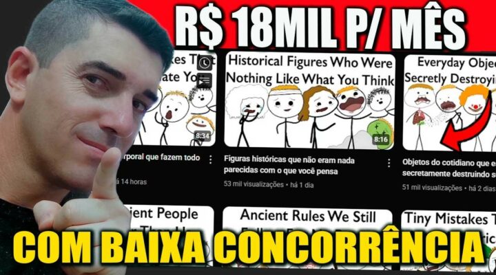 CURSO GRÁTIS: CANAL DARK DO JEITO CERTO R$ 18 MIL POR MÊS