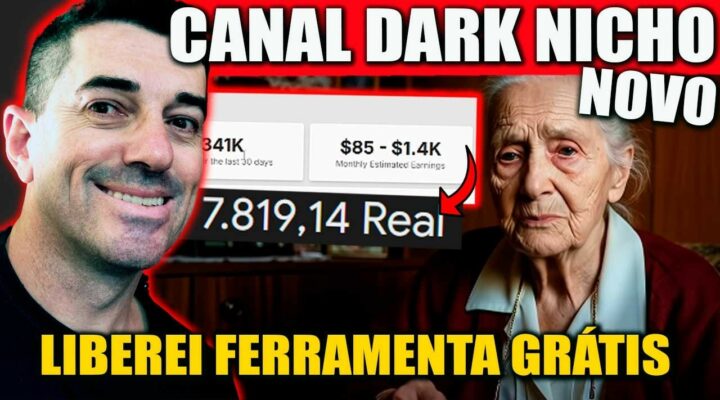 FERRAMENTA GRÁTIS | Canal Dark NINGUÉM Te Mostrou com histórias de Idosos – Baixa concorrência