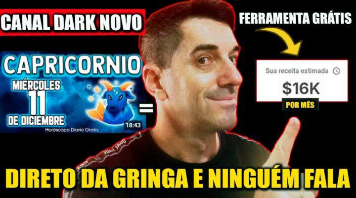Canal Dark novo | DIRETO DA GRINGA e com milhões de views em pouco tempo